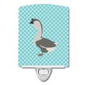 Caroline's Treasures African Goose Check Ceramic Night Light Ceramic in Pink | 6 H x 3 W x 3 D in | Wayfair BB7899CNL