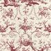 Schumacher Le Couronnement De La Rosiere Fabric in Red | 66 W in | Wayfair 175270