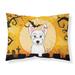 The Holiday Aisle® Soria Halloween Schnauzer Pillowcase Microfiber/Polyester | Wayfair 763EF7F6244E4B8FB6302B7CB9F4EA09