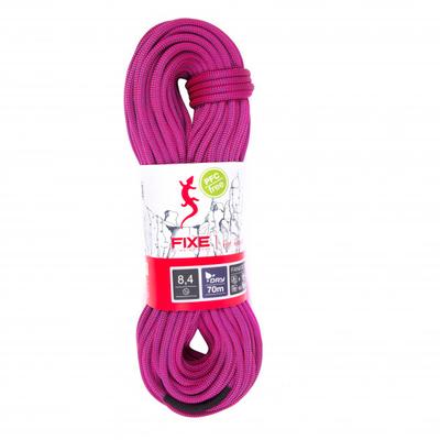 Fixe - Rope Fanatic Dry Ø 8,4 mm - Halbseil Länge 60 m rosa