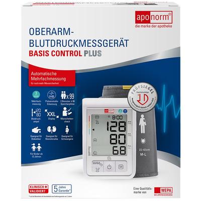 Aponorm Blutdruckmessgerät Basis C.Plus Oberarm 1 St Gerät Image