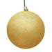 Vickerman 586181 - 2.4" Honey Gold Glitter Ball Christmas Tree Ornament (24 pack) (N590637DG)