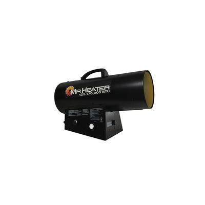 Mr. Heater Forced Air Propane Heater w/ Quiet Burner Technology 125000 - 17000 BTU Black F271400