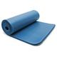 Tapis de yoga bleu 190x100x1,5cm fitness aérobic pilates matelas antidérapante extra épais - Luxtri