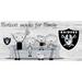 Las Vegas Raiders 6'' x 12'' Fansticks Couch Sign