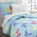 Wildkin Butterfly Sheet Set Microfiber/Polyester | 96 H x 66 W in | Wayfair 84692