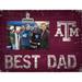 Texas A&M Aggies 8'' x 10.5'' Best Dad Clip Frame