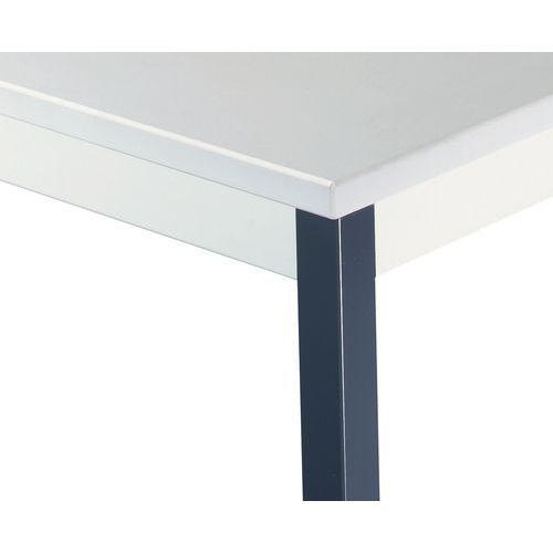 Table De Reunion 120x60x60x60 Plateau Gris/pi Eds Gris Fonce - Manutan Expert