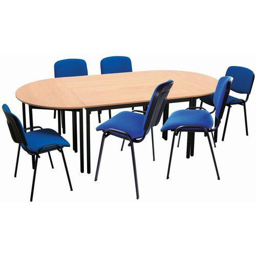 Ensemble De Réunion: Pack De 4 Tables Et 6 Chaises - Sodematub