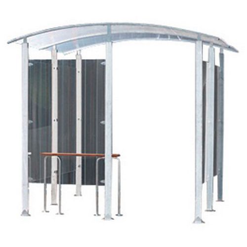 Abri Fumeur 4m² Isole Version Metal Z Ingue + Banc - Mottez