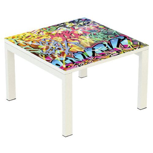 table basse easy office 60x60 cm- freestyle manutan expert