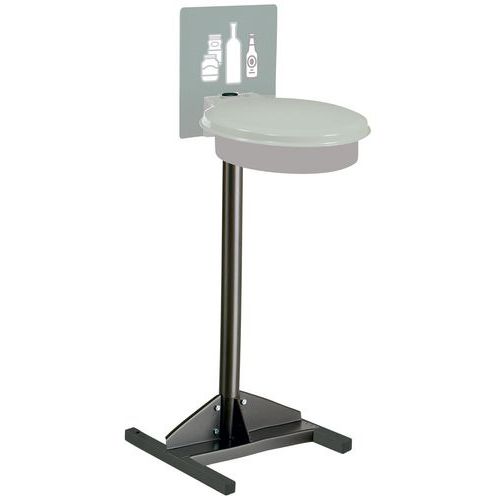 Poteau/socle Gris Manganese Fixation Au Sol Acier Poudre - Rossignol Pro