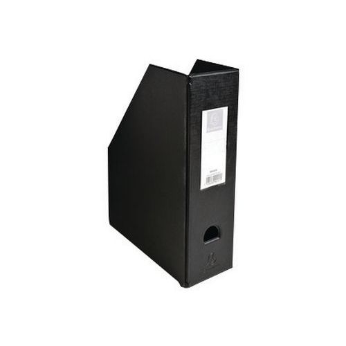 Porte-revues Pvc Dos 100mm Noir - Exacompta