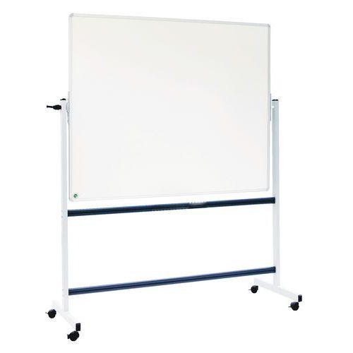 Tableau Pivotant À Axe Horizontal 90x120 Cm Cadre Gris - Manutan Expert