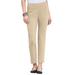 Appleseeds Women's SlimSation® Ankle Pants - Tan - 20W - Womens