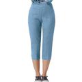 Appleseeds Women's SlimSation® Capris - Denim - 14 - Misses