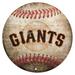 San Francisco Giants 12'' x Baseball Sign