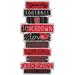 NC State Wolfpack 5'' x 24'' Celebrations Stack Sign