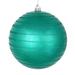 Vickerman 527900 - 4.75" Teal Candy Glitter Ball Christmas Tree Ornament (4 pack) (N187742D)