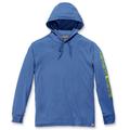 Carhartt Force Pêche à capuche graphique, bleu, taille XS