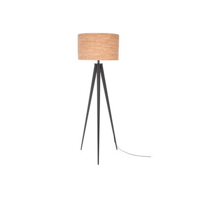 Zuiver Stehleuchte Tripod Cork Weiss