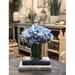 Rosecliff Heights Hydrangea in Vase Silk/Plastic in Blue | 11 H x 10 W x 10 D in | Wayfair 80949945A316437EAB08D1BB7F1E4998