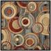 Lyndhurst Collection 6' X 9' Rug in Red And Multi - Safavieh LNH224B-6