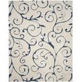 Florida Shag Collection 11' X 15' Rug in Cream And Blue - Safavieh SG455-1165-1115