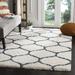 Hudson Shag Collection 8' X 10' Rug in Ivory And Slate Blue - Safavieh SGH280T-8