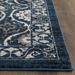 "Courtyard Collection 6'-7"" X 9'-6"" Rug in Black And Beige - Safavieh CY6244-256-6"