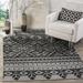 Adirondack Collection 9' X 12' Rug in Silver And Charcoal - Safavieh ADR105P-9