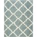 Dallas Shag Collection 8' X 10' Rug in Seafoam And Ivory - Safavieh SGD257C-8