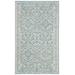 Evoke Collection 3' X 5' Rug in Ivory And Blue - Safavieh EVK232C-3