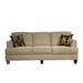Lark Manor™ Mayzie 88" Recessed Arm Sofa Polyester in Brown | 38 H x 88 W x 38 D in | Wayfair F44E118A02194EEE8DB39FD5C4FD6379