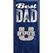 Utah State Aggies 6'' x 12'' Best Dad Sign
