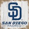San Diego Padres 6'' x Team Logo Block
