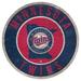 Minnesota Twins 12'' x State Circle Sign