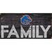 Boise State Broncos 6'' x 12'' Family Sign