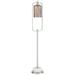 Lite Source Lubbock Brushed Nickel Metal Floor Lamp