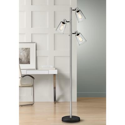 Lite Source Colinton Brushed Nickel 3-Light Metal ...