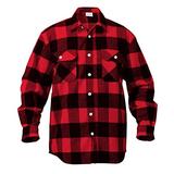 Rothco Extra Heavyweight Buffalo Plaid Flannel Shirt, Red Plaid, 4XL screenshot. Shirts directory of Men's Clothing.
