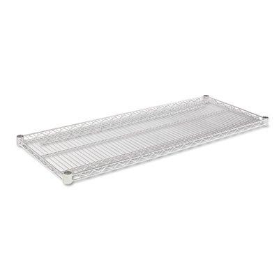 Alera SW584818SR Industrial Wire Shelving Extra Wire Shelves, 48w X 18d, Silver, 2 Shelves/carton