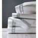 Eastern Accents Celine 300 Thread Count Egyptian Certified Sheet Set 100% Egyptian-Quality Cotton in Gray | Twin | Wayfair SST28-WH-SI