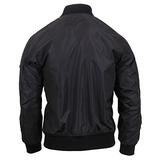 Rothco Lightweight MA-1 Flight Jacket, Black, L screenshot. Men's Jackets & Coats directory of Men's Clothing.