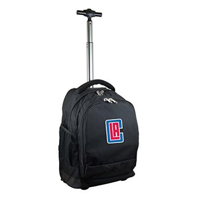 NBA Los Angeles Clippers Expedition Wheeled Backpack, 19-inches, Black