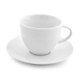 Front Of The House Spiral Cup Porcelain/Ceramic in White | Wayfair DCS023WHP23