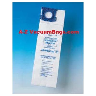 AllStar Javelin 12 Series Micron Filter 3-Ply Janitized Plus Vacuum Cleaner Bags w/Plastic Clip1 Cas