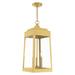 Livex Lighting Oslo 24 Inch Tall 3 Light Outdoor Hanging Lantern - 20860-12