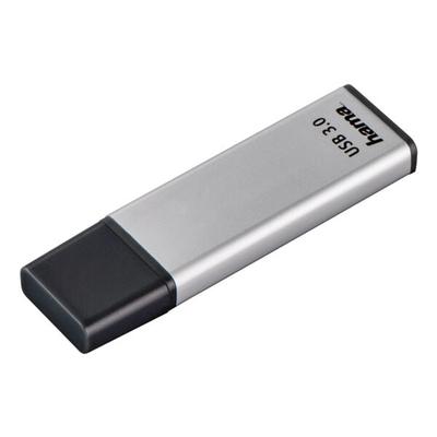 USB-Stick »Flash Pen Classic« 32 GB silber, Hama, 1.7x6x0.7 cm