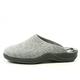 Rohde 2309 Vaasa-D Schuhe Damen Hausschuhe Pantoffeln Filz Weite G, Größe:37 EU, Farbe:Grau
